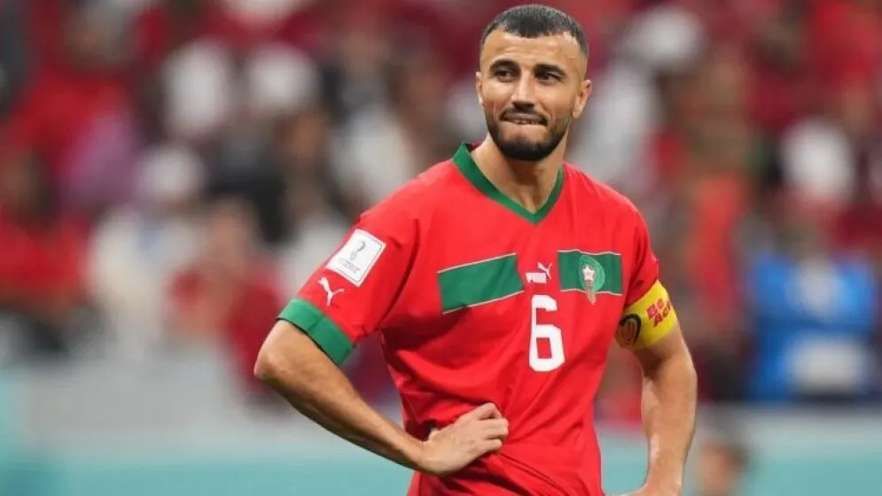 Morocco captain Saiss announces international retirement